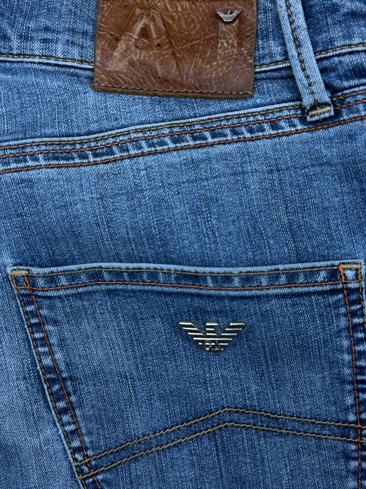 vintage Armani jeans {M}