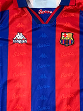 Cargar imagen en el visor de la galería, vintage Kappa Fc Barcelona RONALDO9 1995-1996 home jersey {M}
