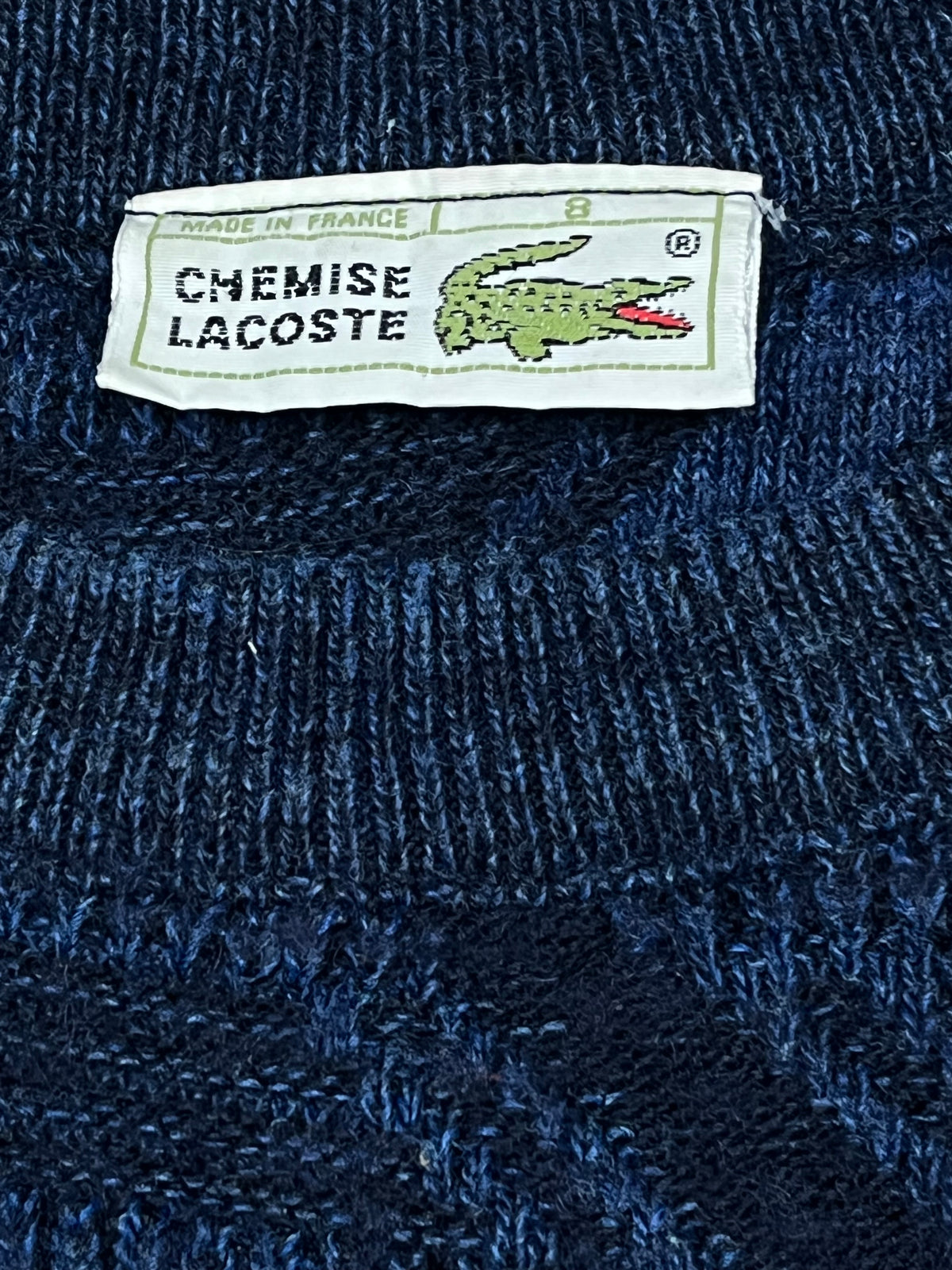 vintage Lacoste knittedsweater {M}