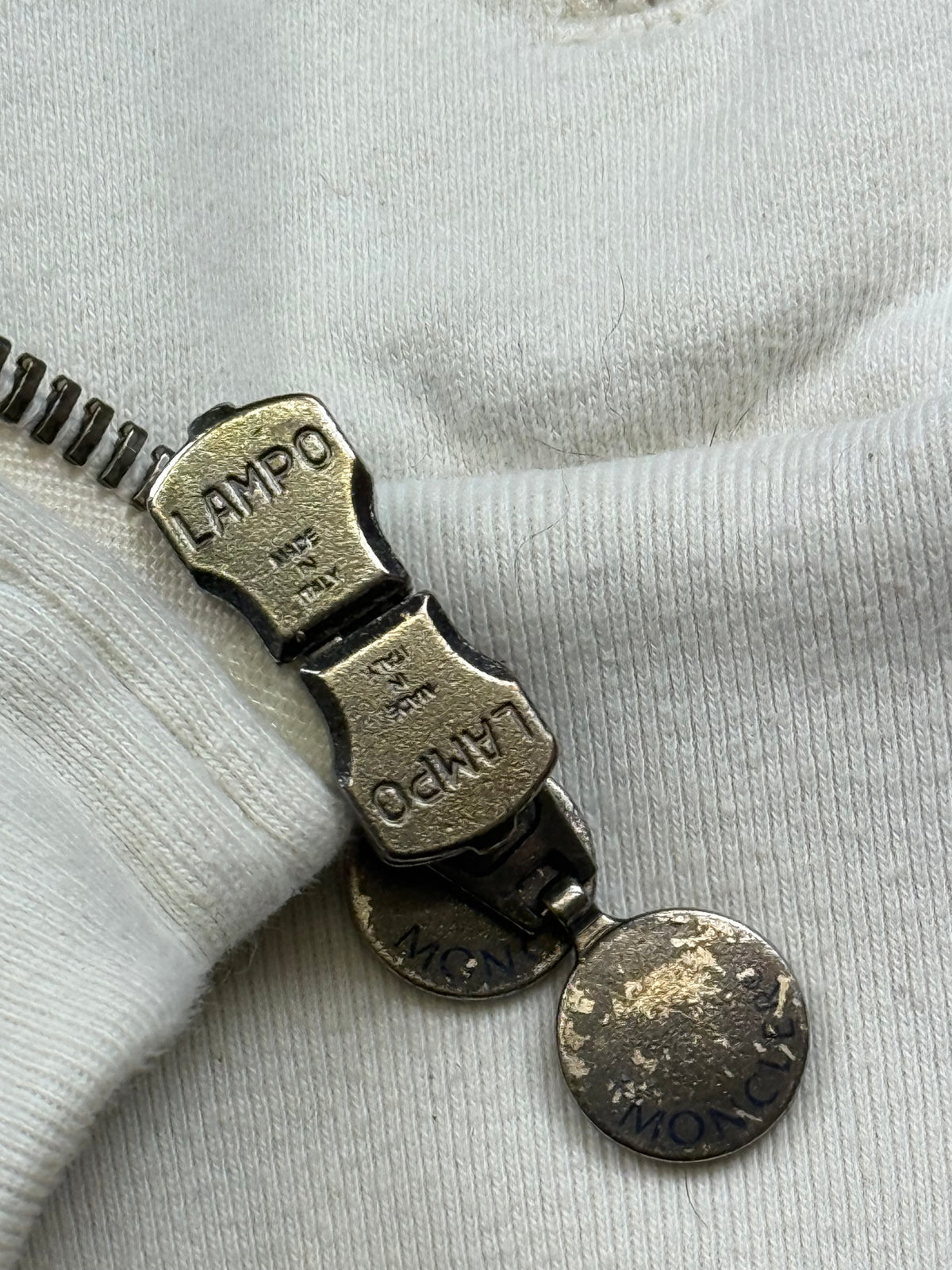 vintage Moncler sweatjacket