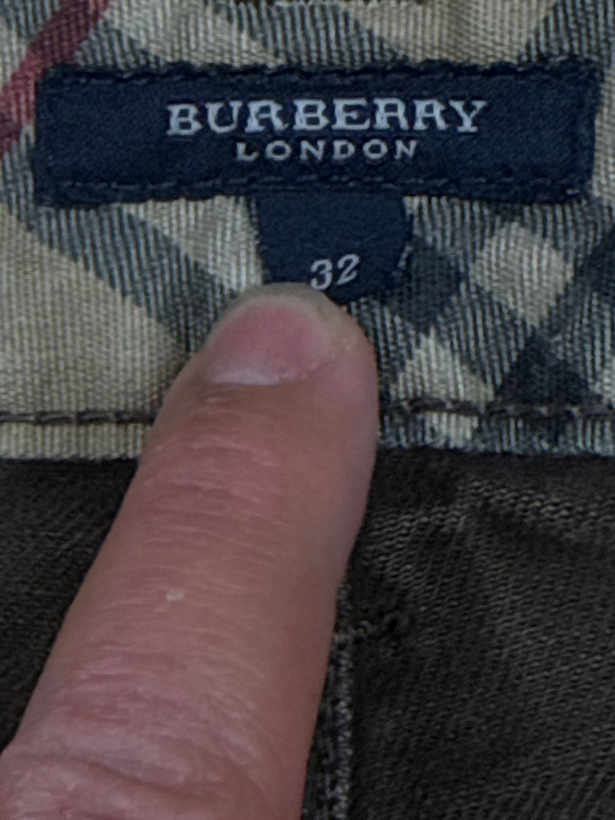 vintage Burberry jeans