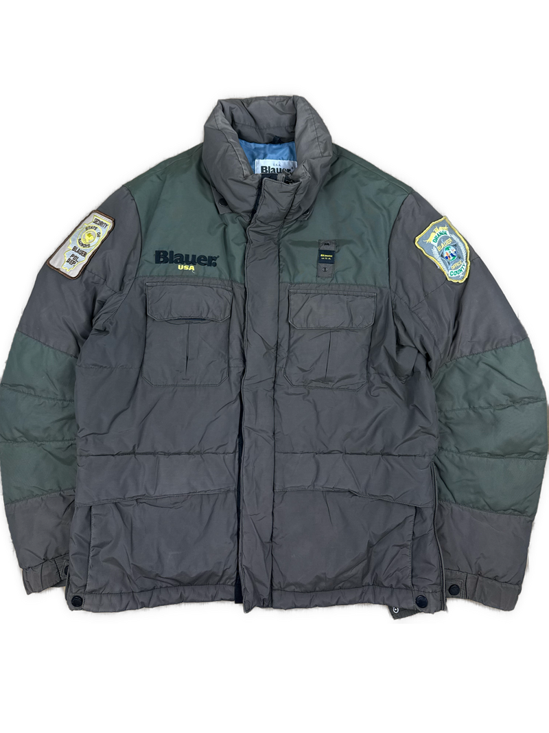 vintage Blauer winterjacket {L}