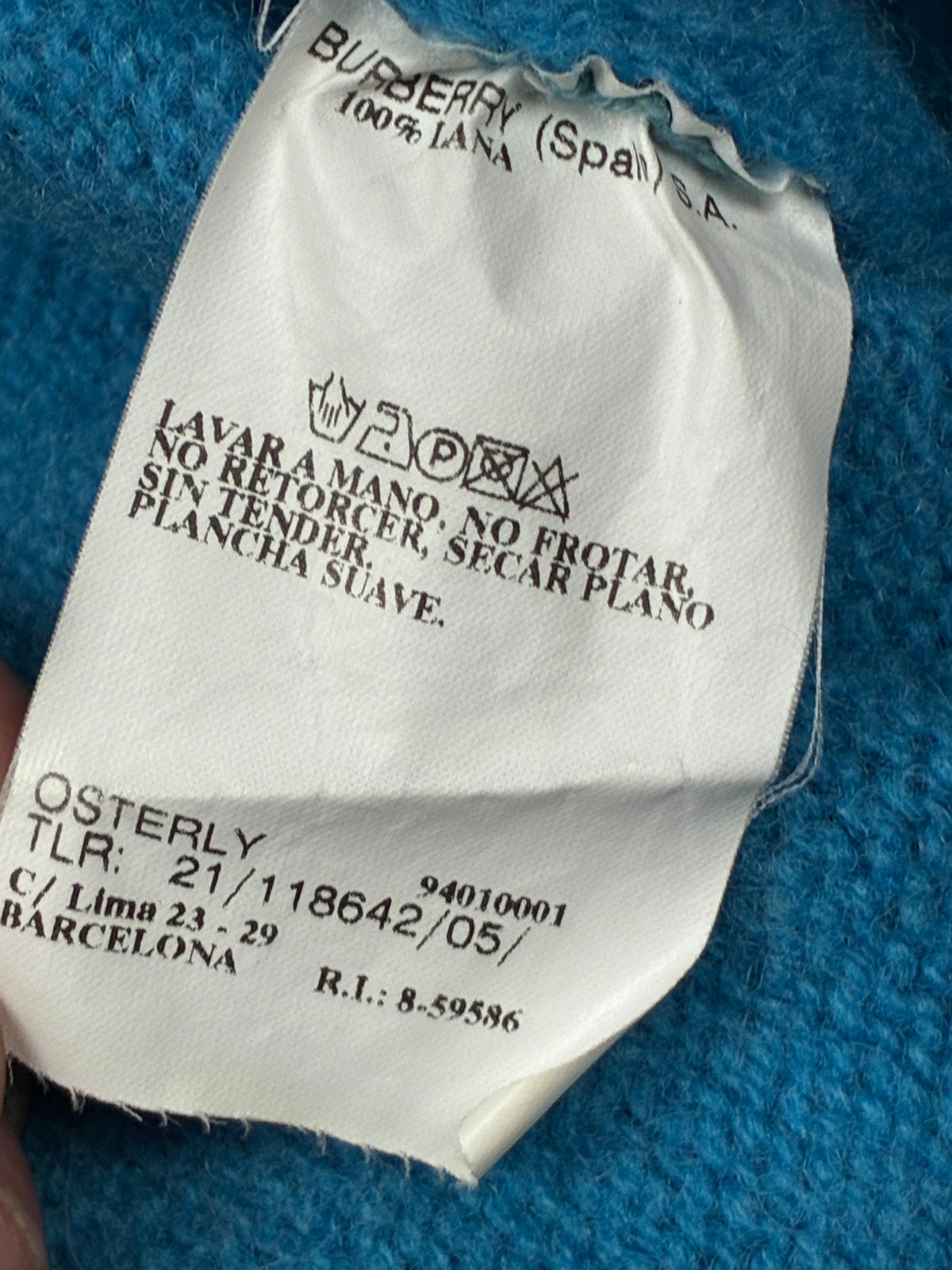 vintage Burberry knittedsweater {M}