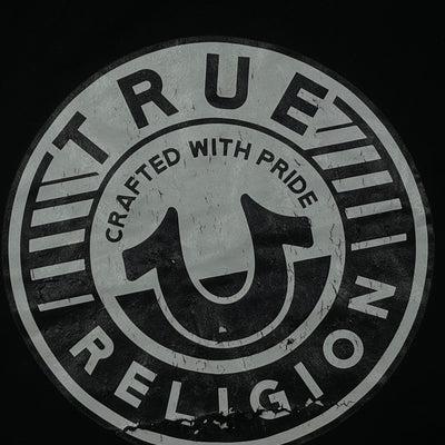 black True Religion hoodie {M}