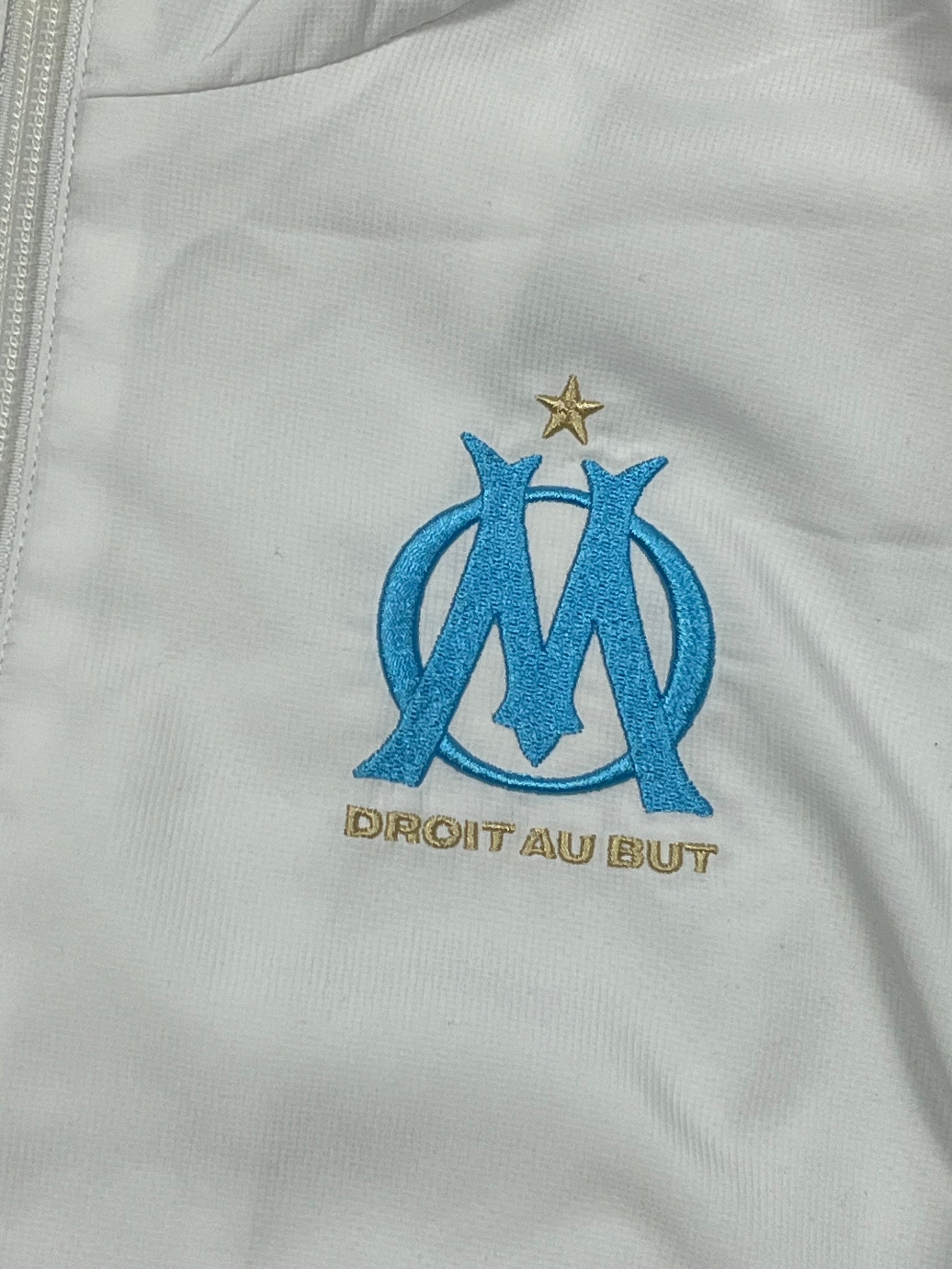 vintage Adidas Olympique Marseille windbreaker {XS}