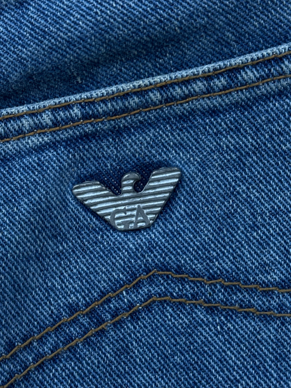 vintage Armani jeans {S}
