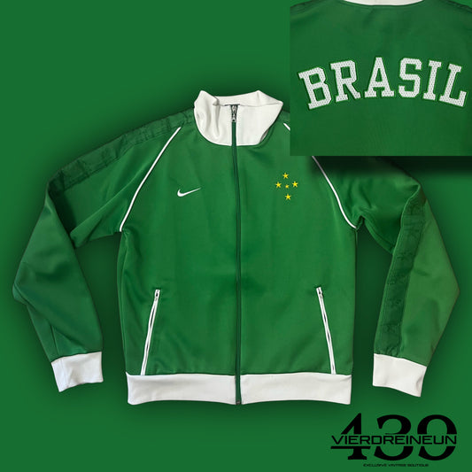 vintage Nike Brasil trackjacket {S}