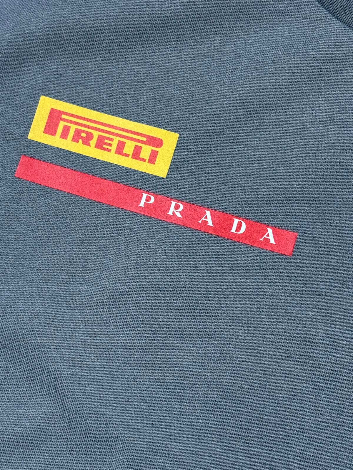 grey Prada Luna Rossa jersey {XS}