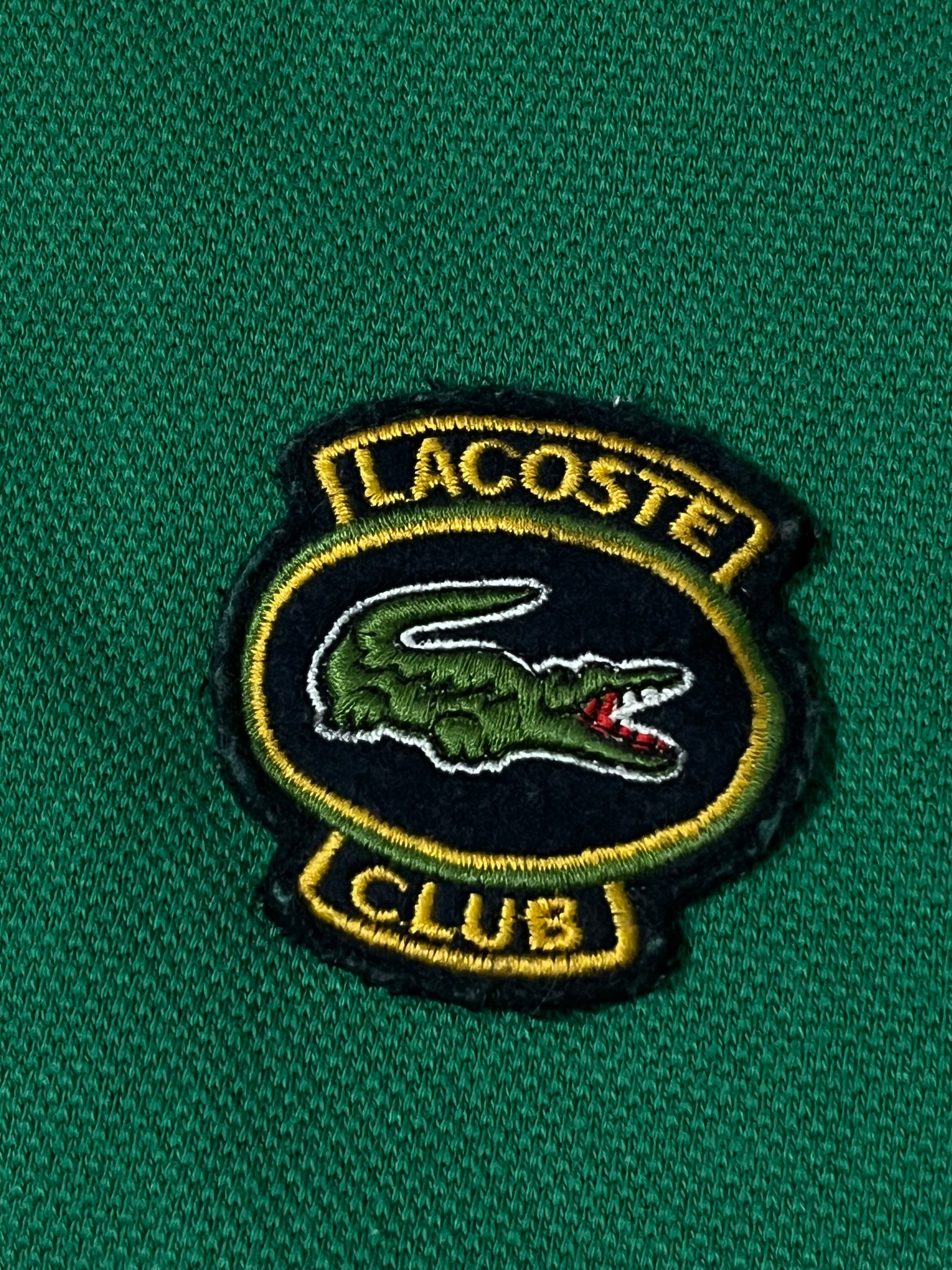 vintage Lacoste “CLUB” sweatjacket {XL}