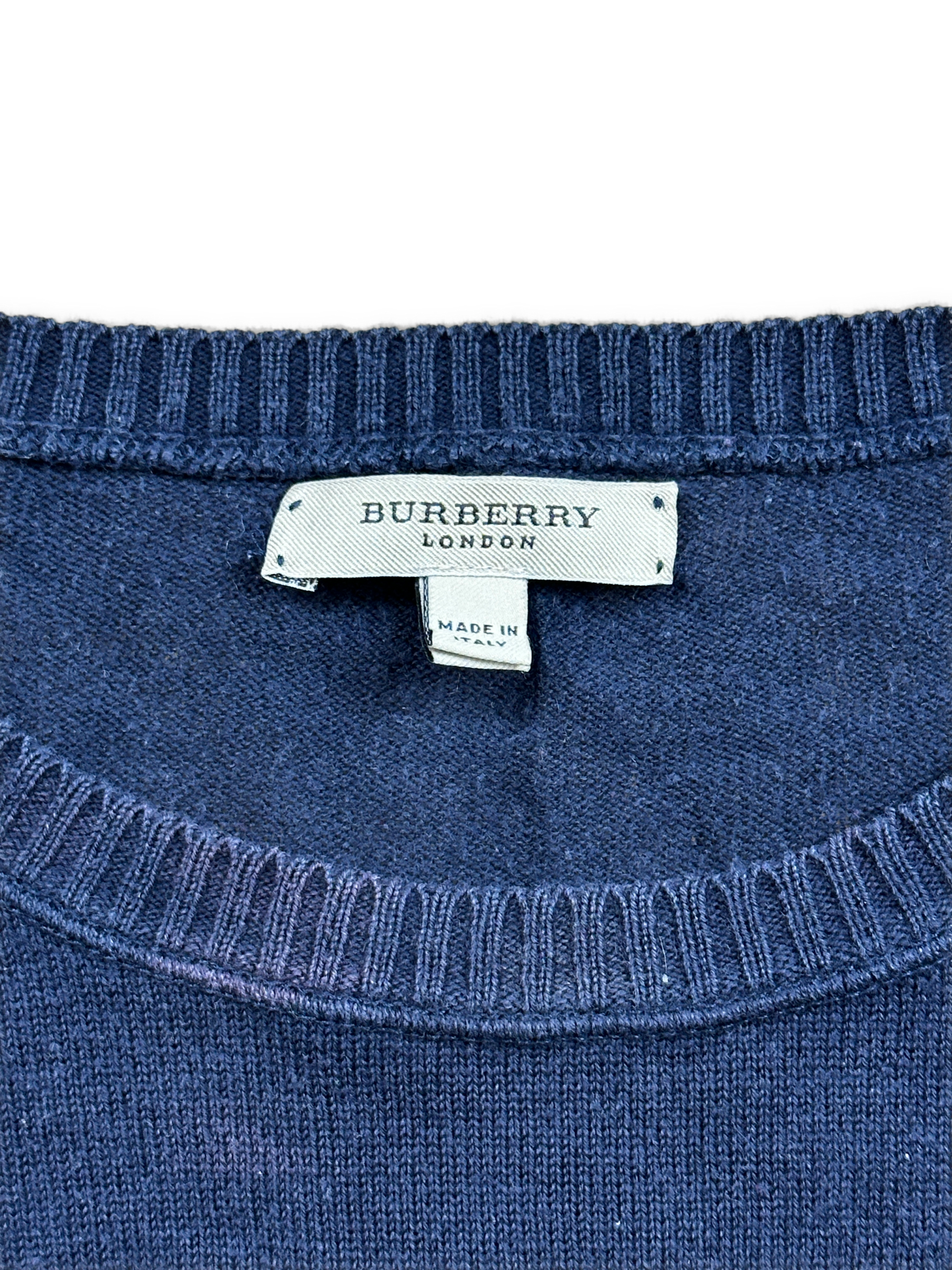 vintage Burberry knittedsweater {S}
