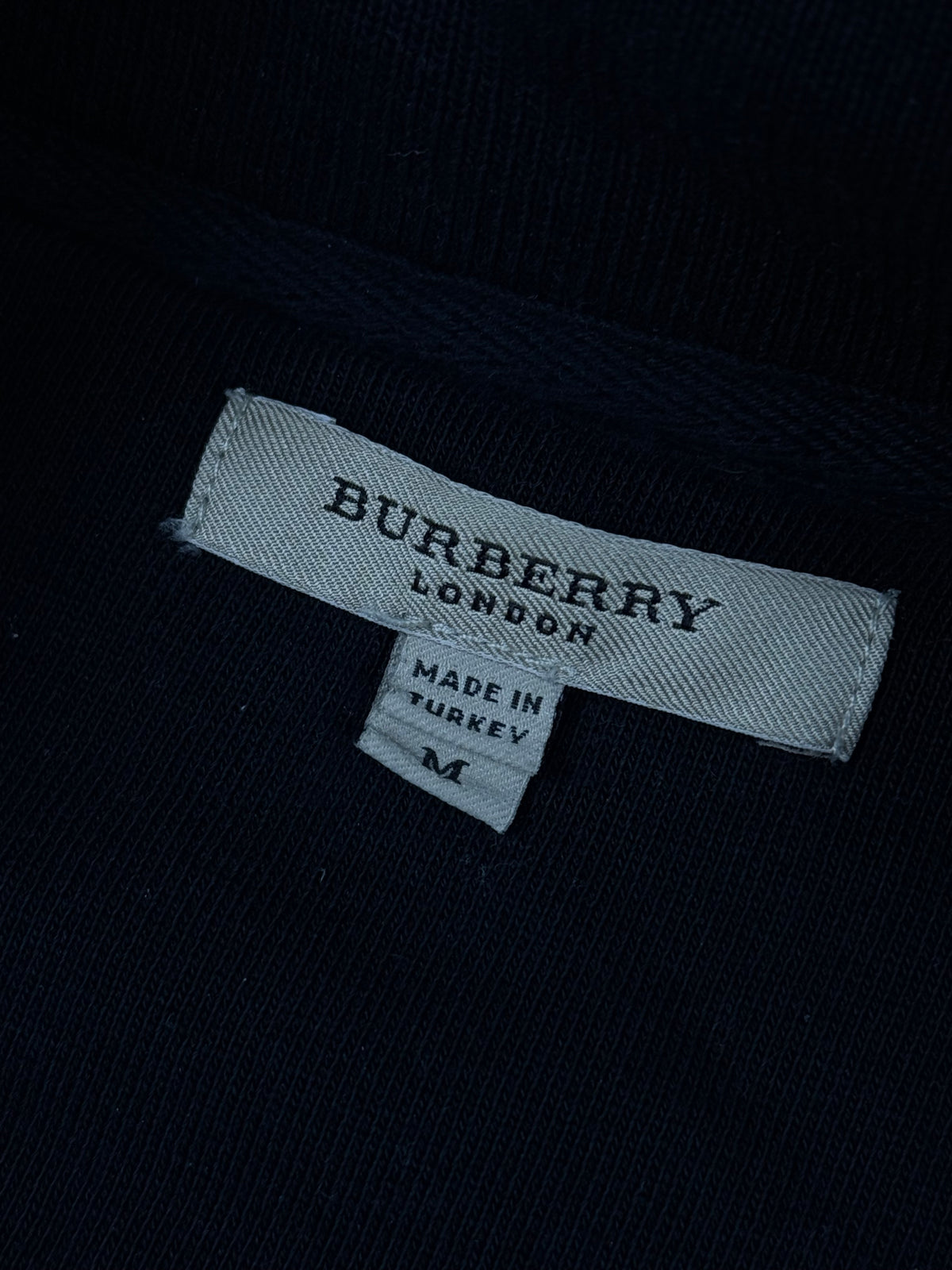 vintage Burberry sweatjacket {L}