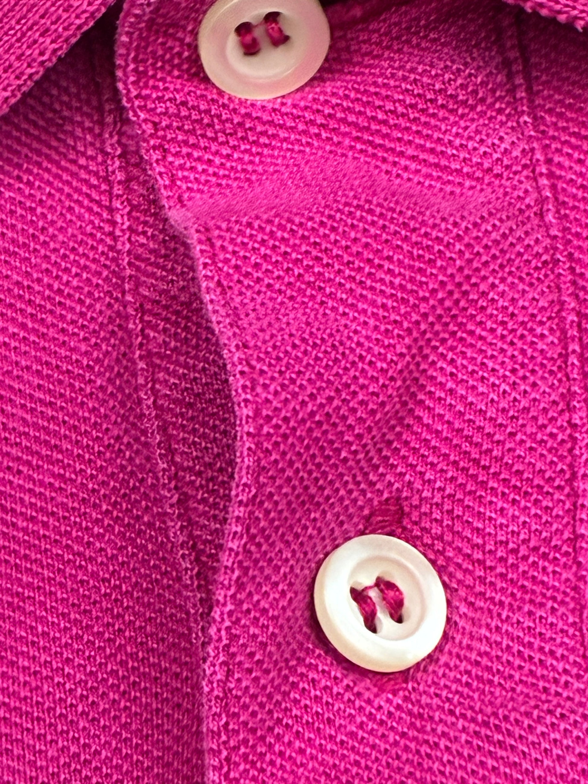 vintage pink Prada polo {M}
