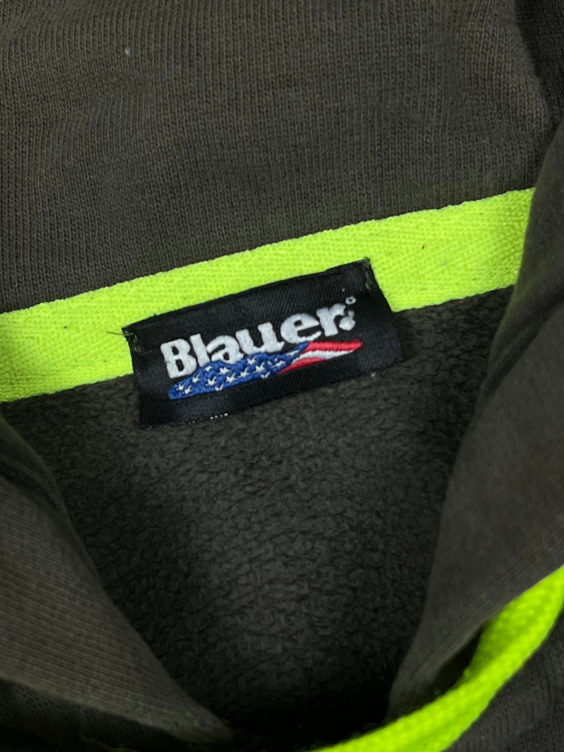 vintage Blauer sweatjacket {L}