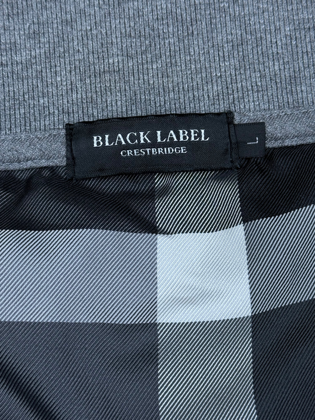 vintage Burberry Black Label Chestbridge sweatjacket