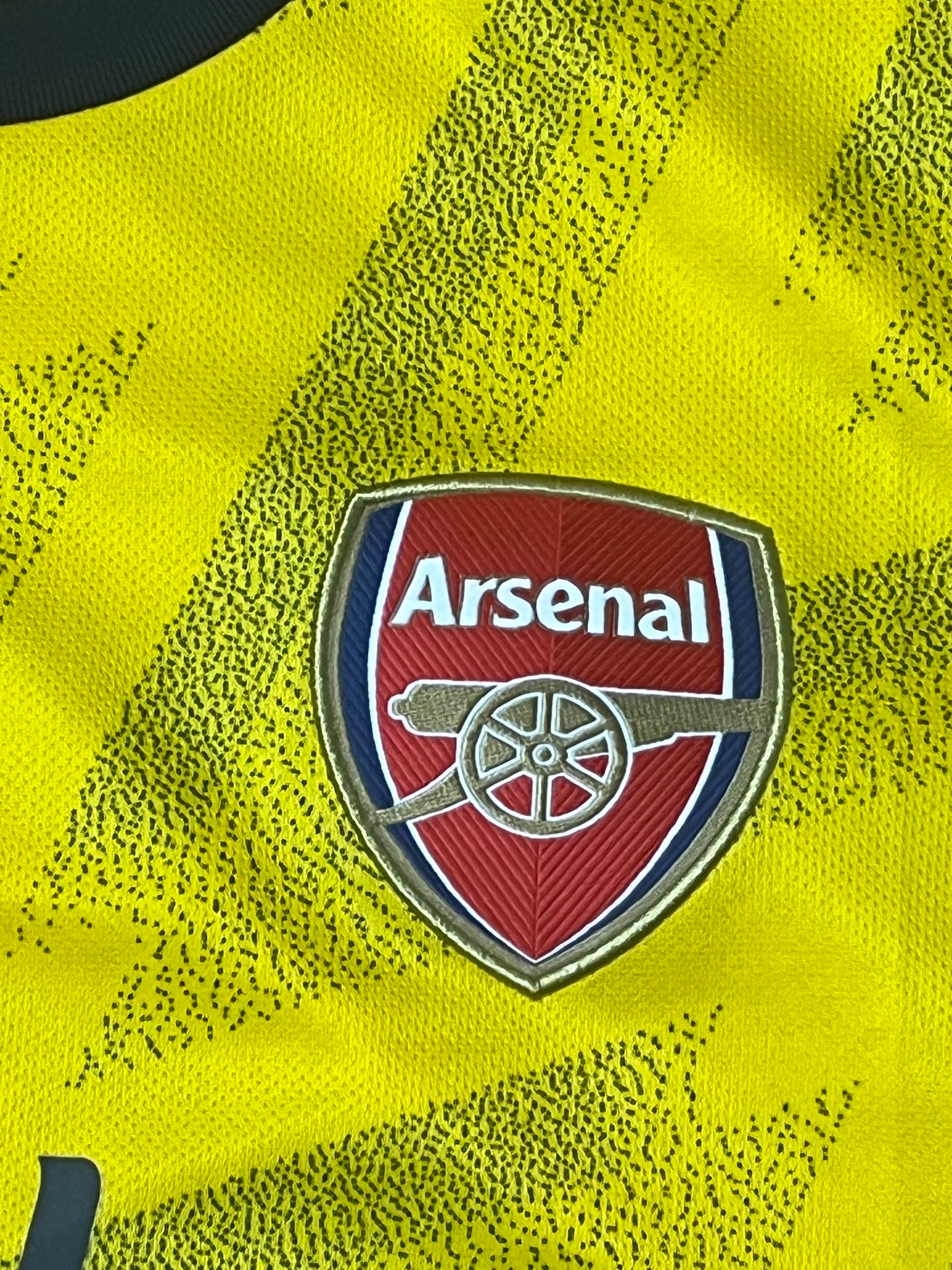 yellow Adidas Fc Arsenal 2019-2020 away jersey {S}