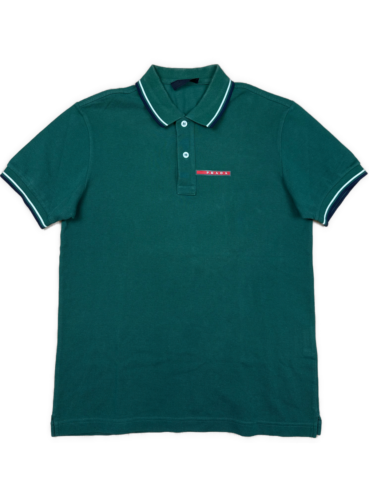 green Prada polo {S}