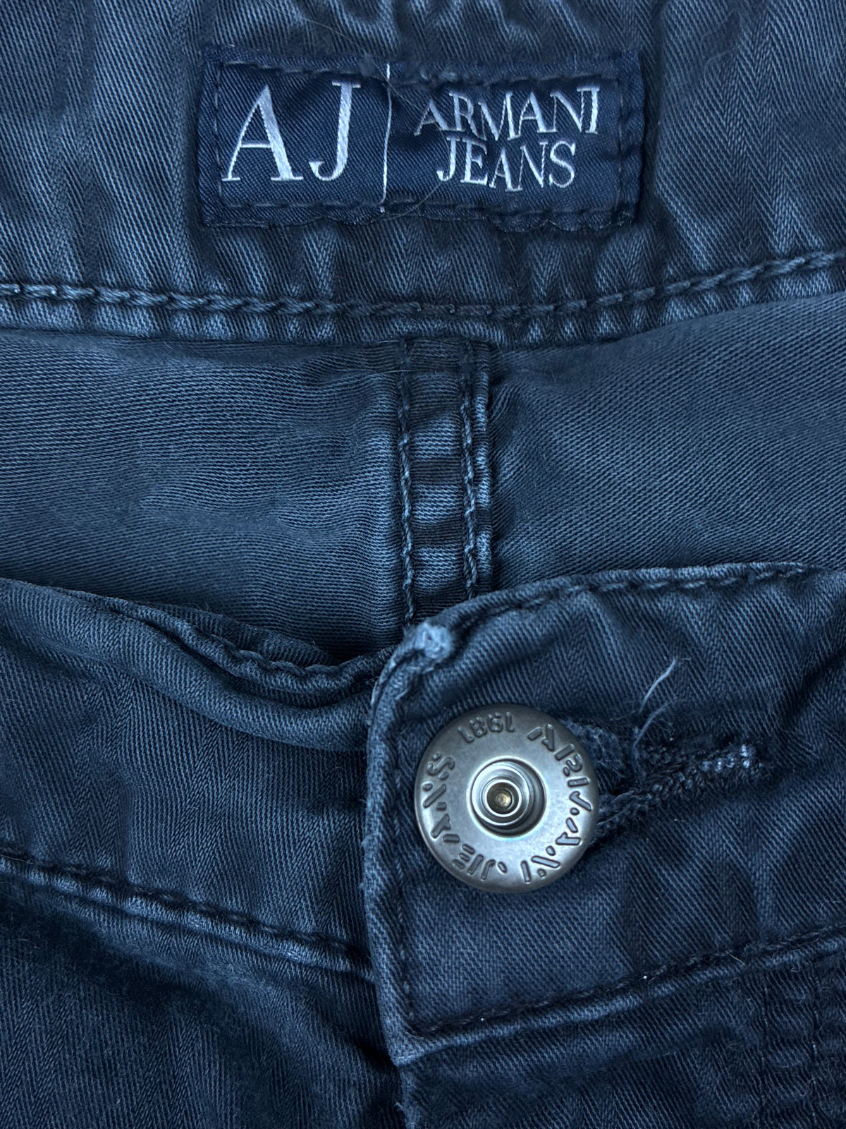 vintage Armani jeans {L}