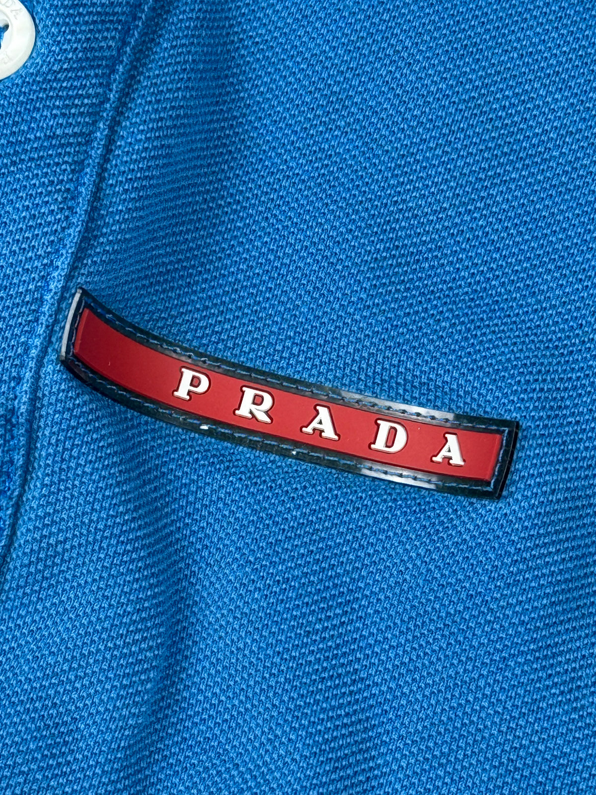 blue Prada polo {XL}