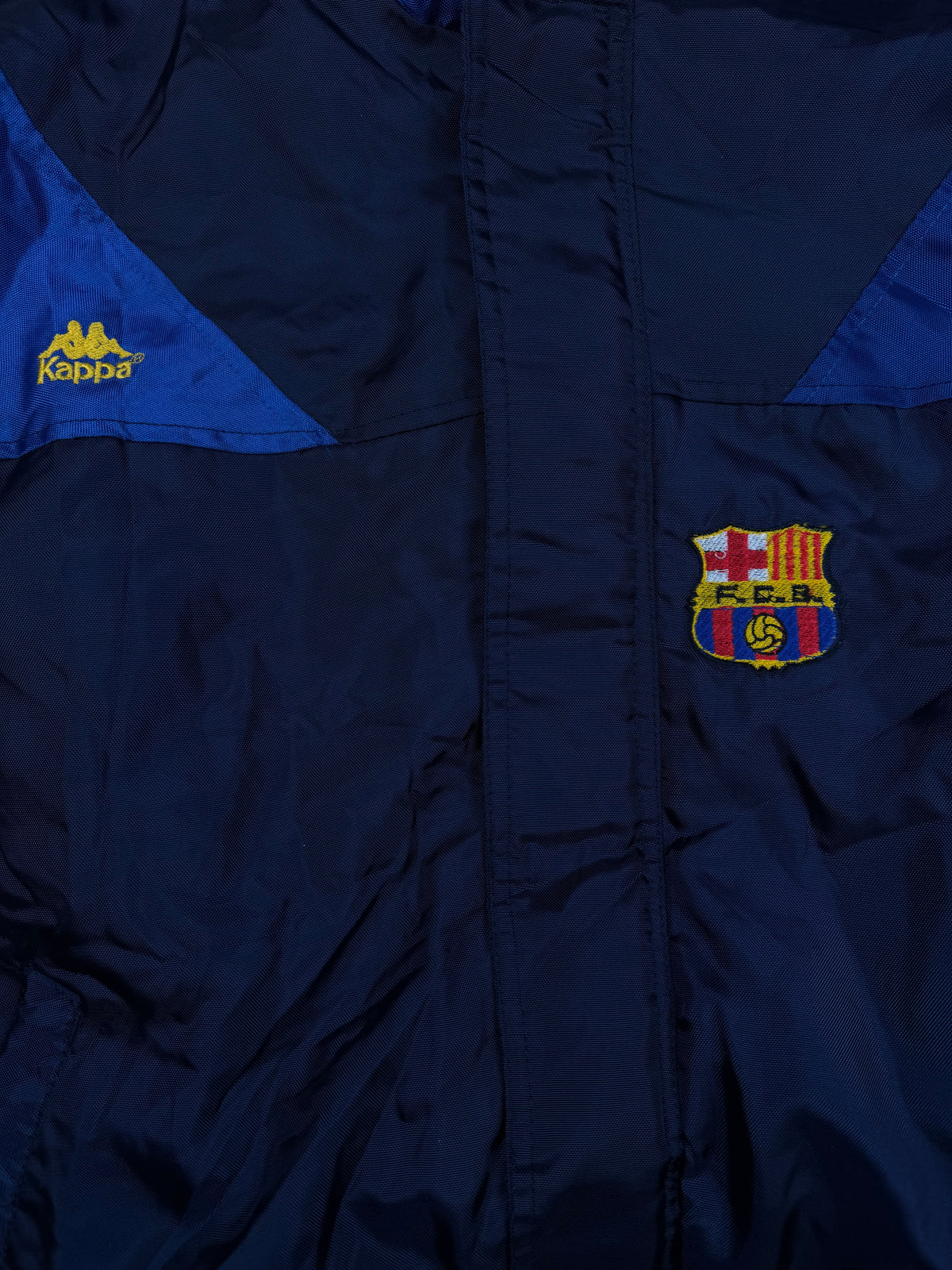 vintage Kappa Fc Barcelona windbreaker {L}