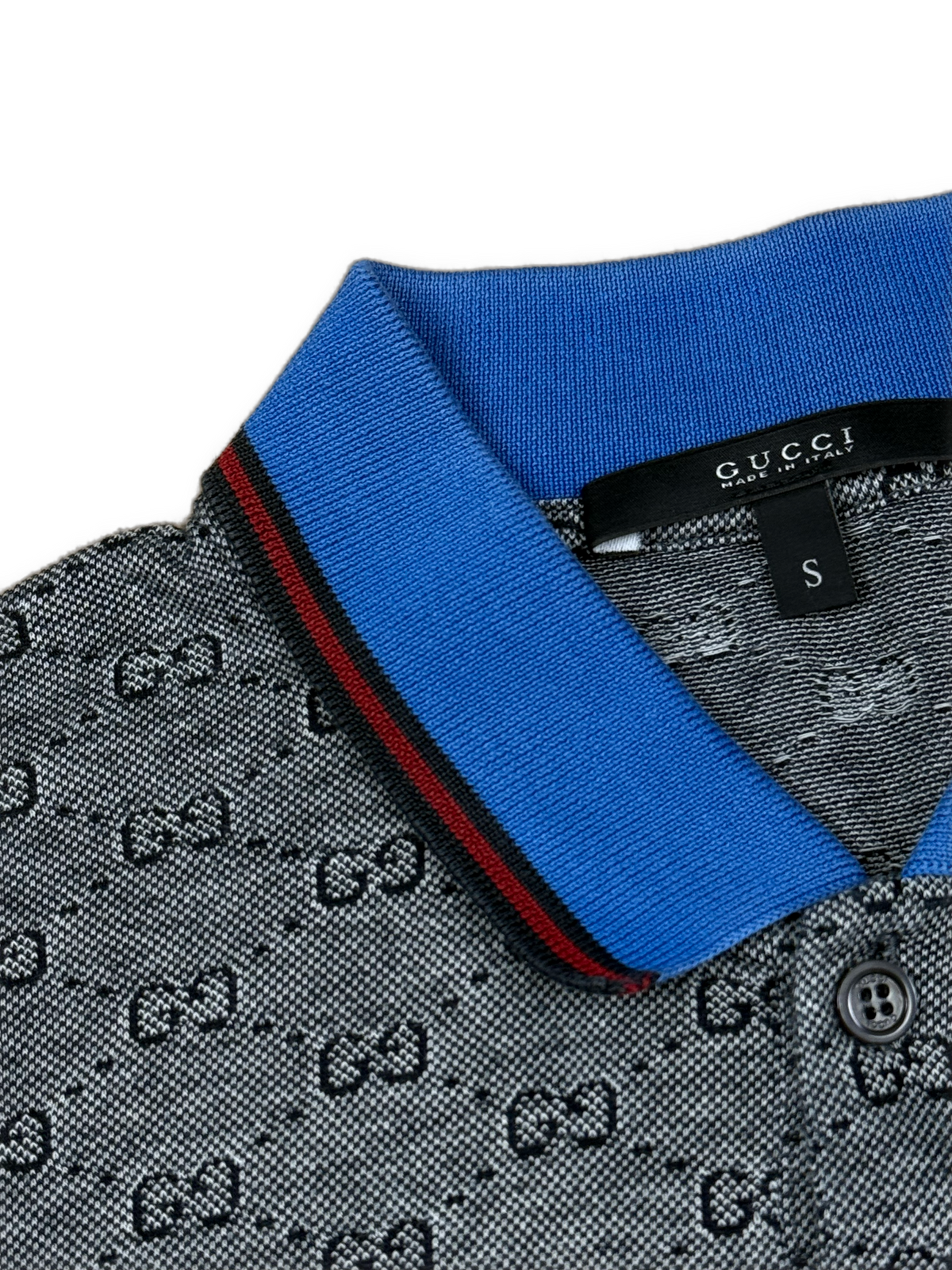 vintage Gucci monogram polo