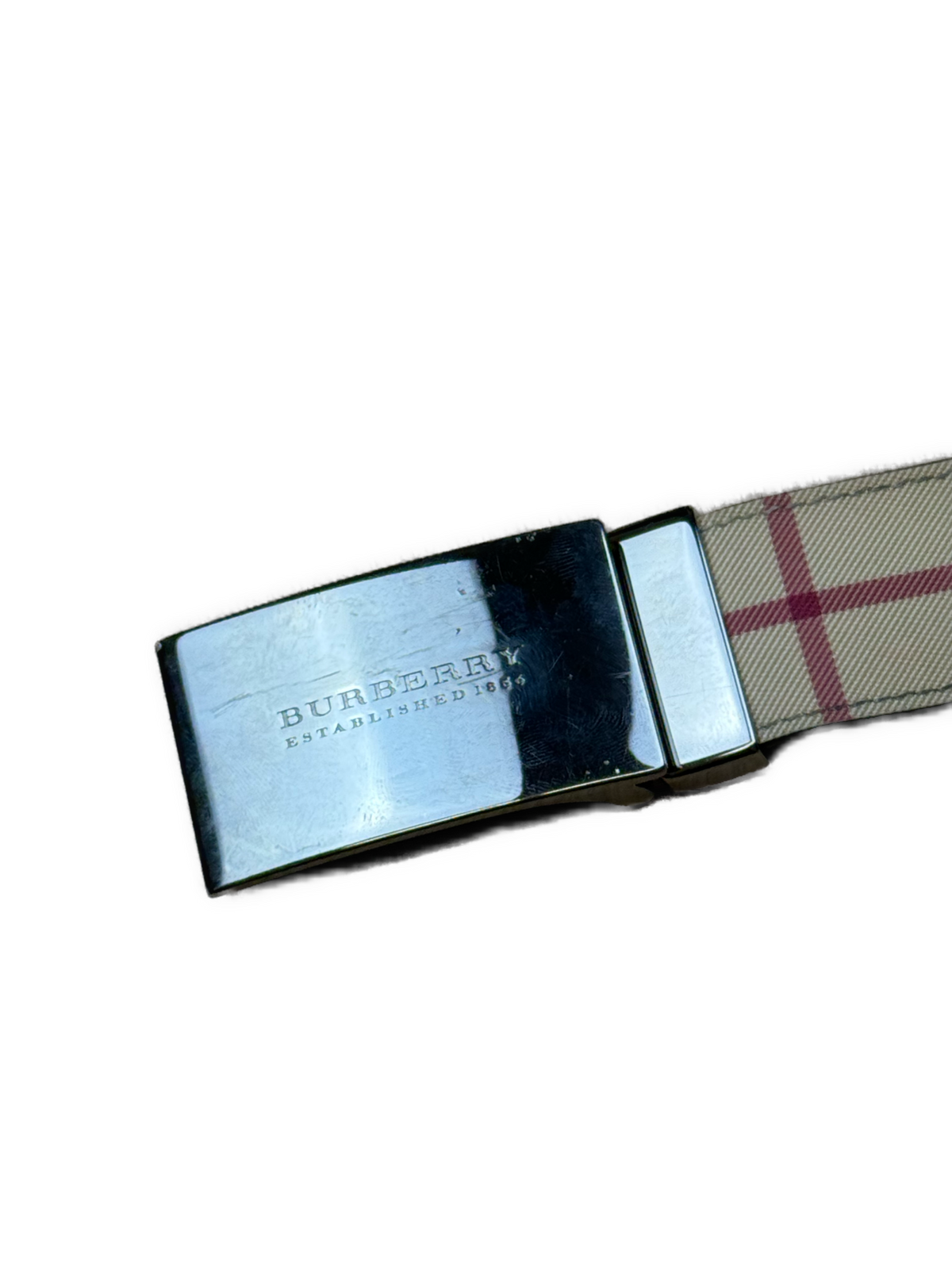 vintage Burberry belt