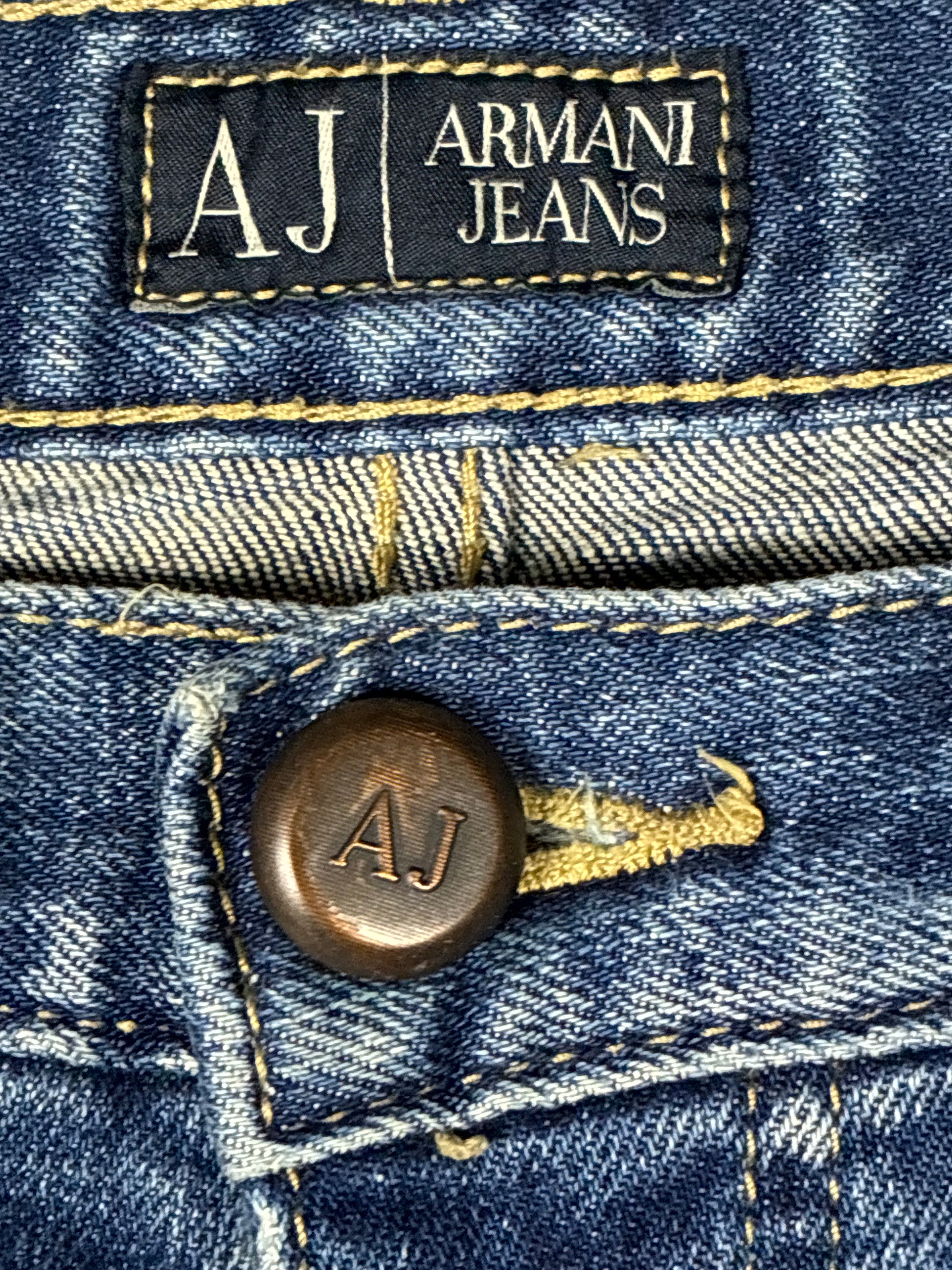 vintage Armani jeans {L}
