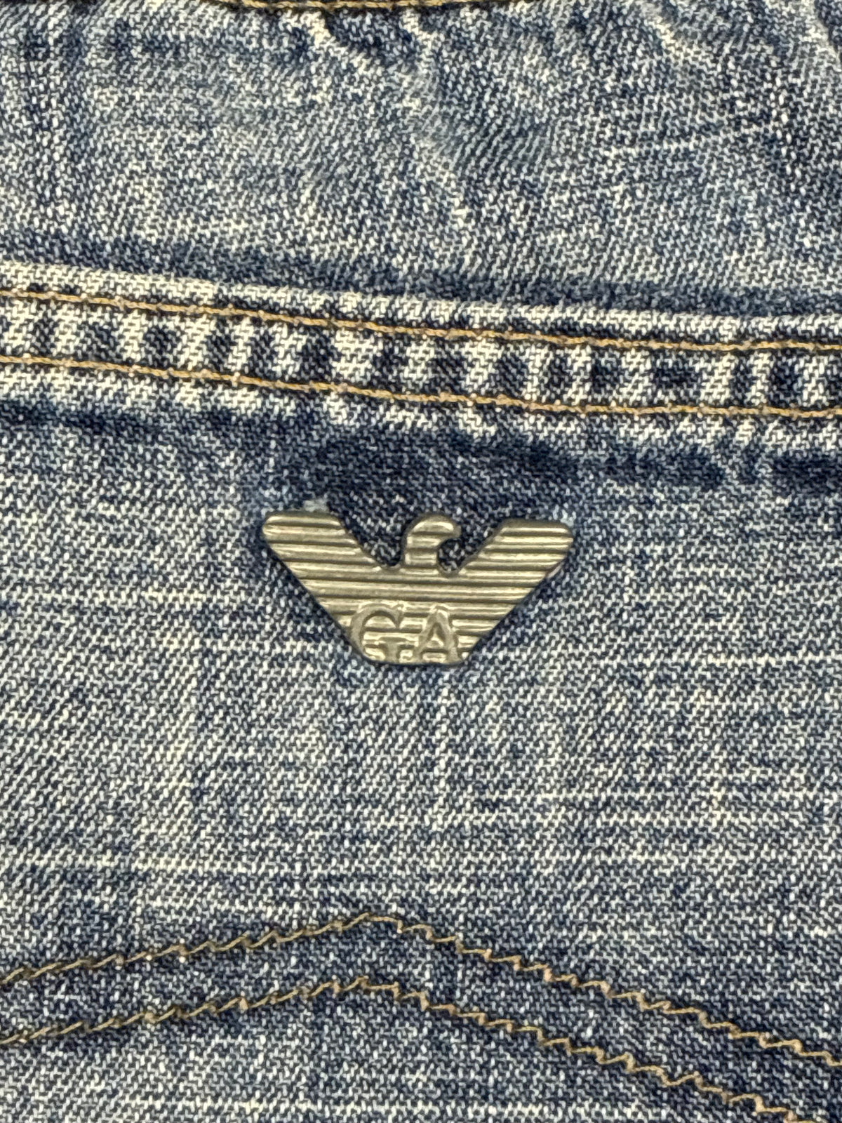 vintage Armani jeans {L}