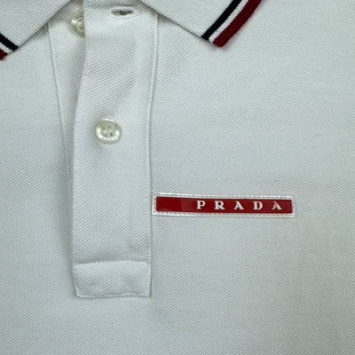 white Prada polo {M}