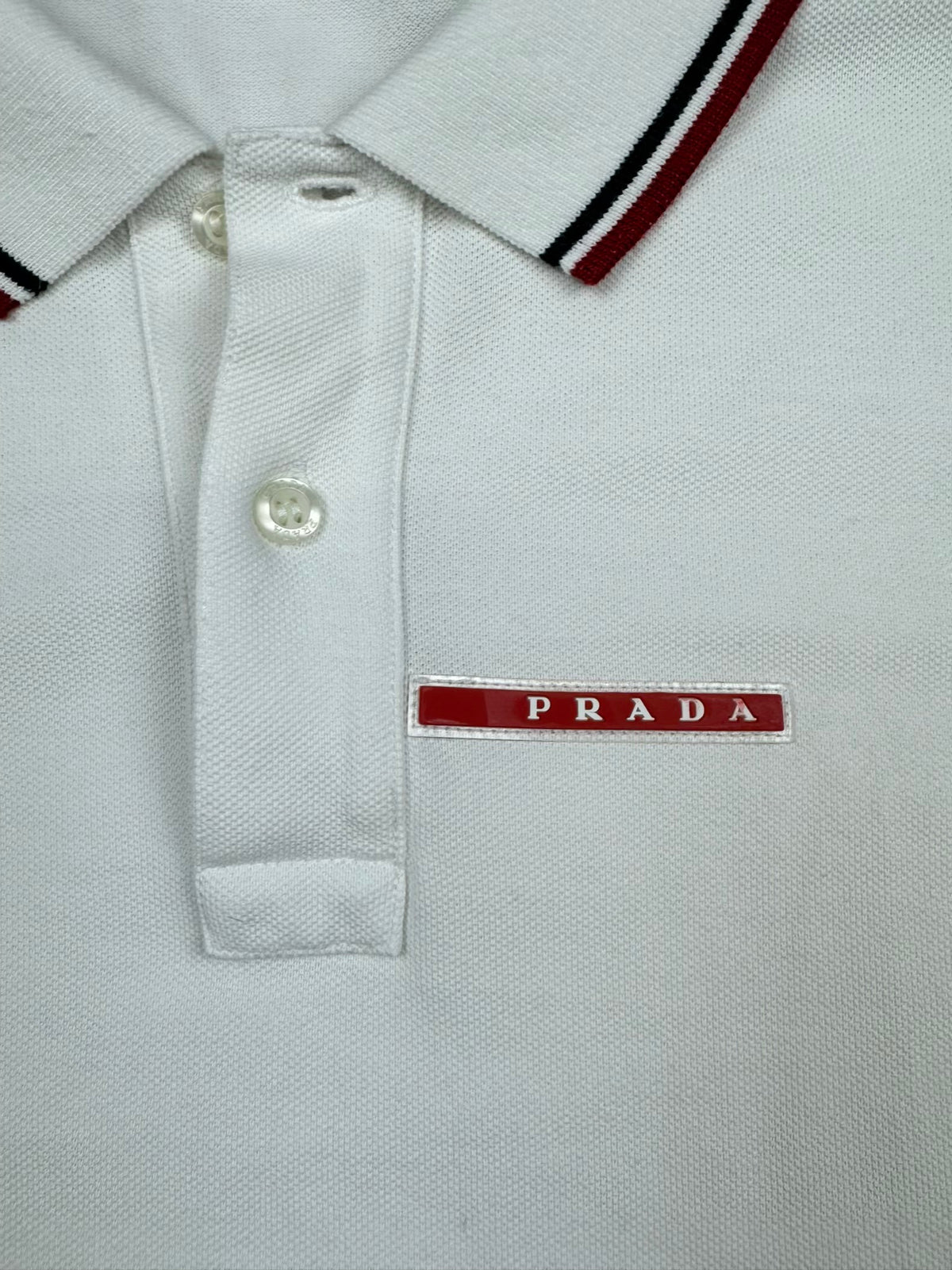 white Prada polo {M}