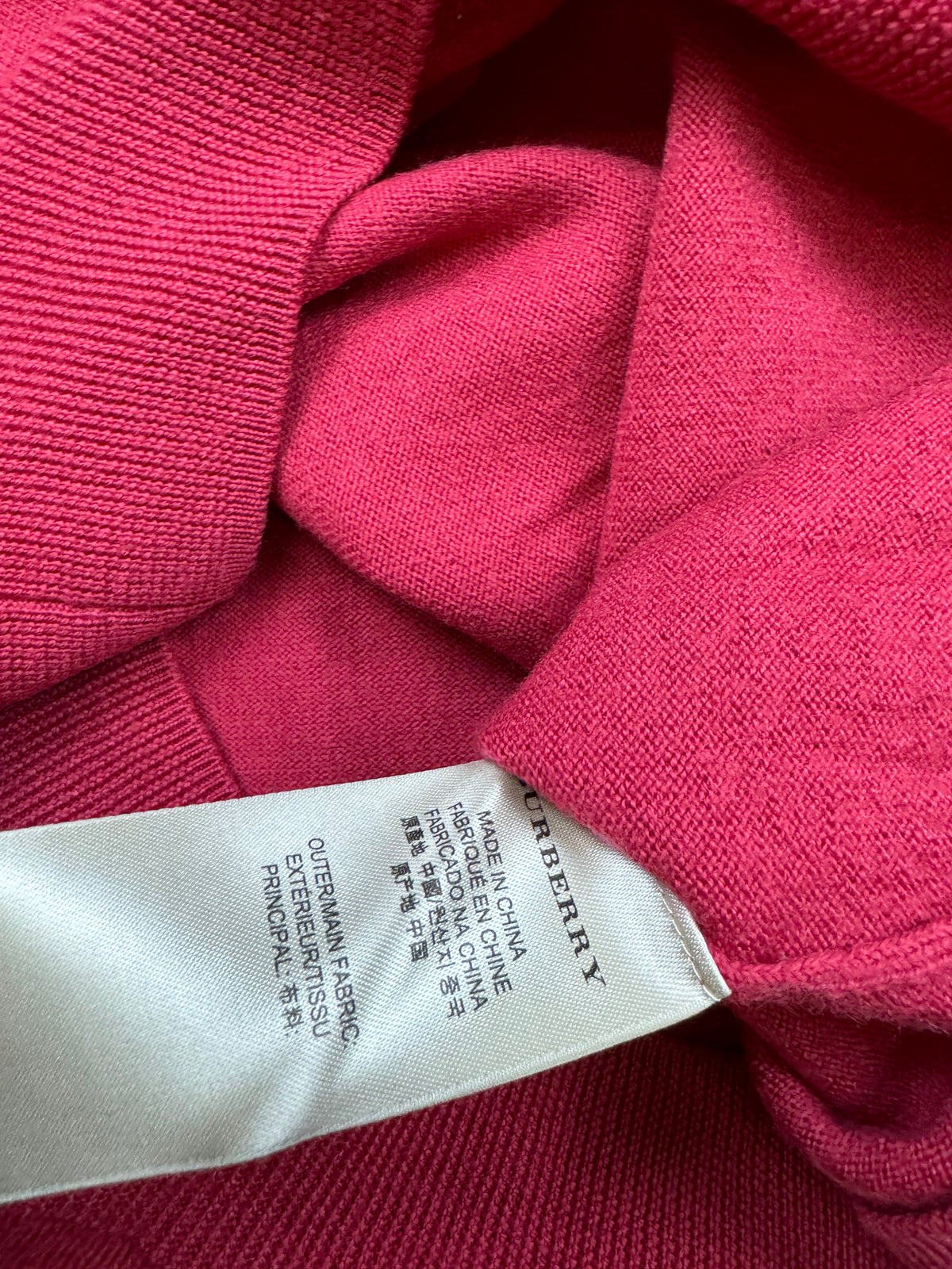 vintage Burberry knittedsweater {S}