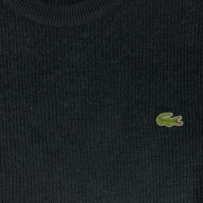 vintage navyblue Lacoste knittedsweater {XL}