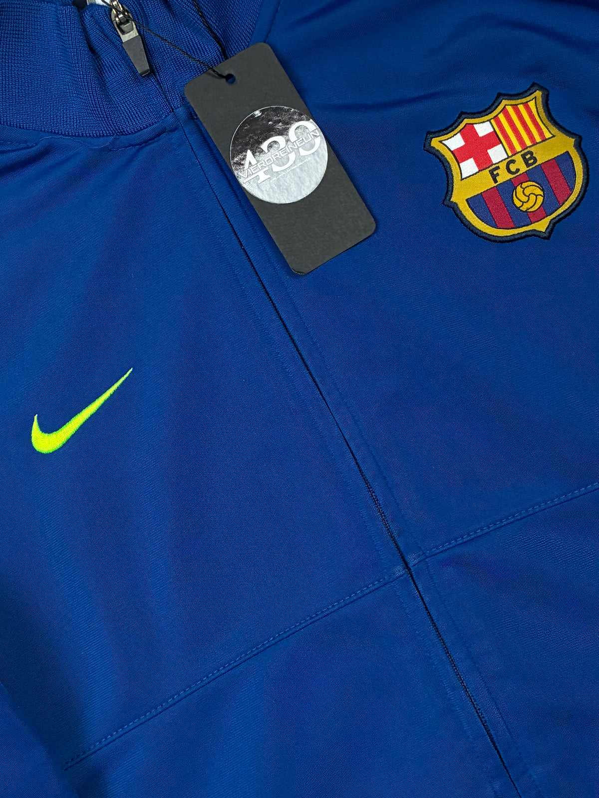 vintage Nike Fc Barcelona trackjacket {S}