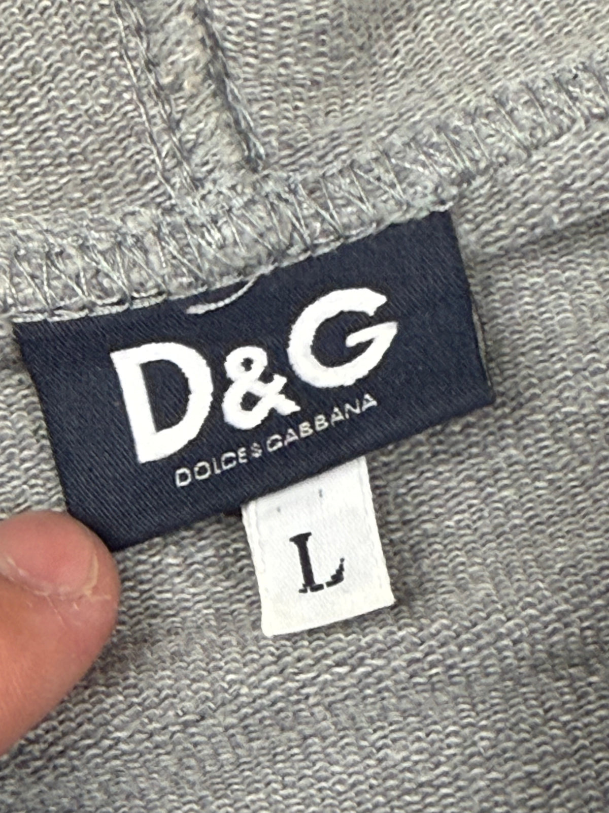 vintage Dolce & Gabbana sweatjacket {L}