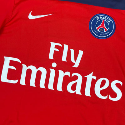 vintage Nike PSG Paris Saint Germain trainingjersey {S}