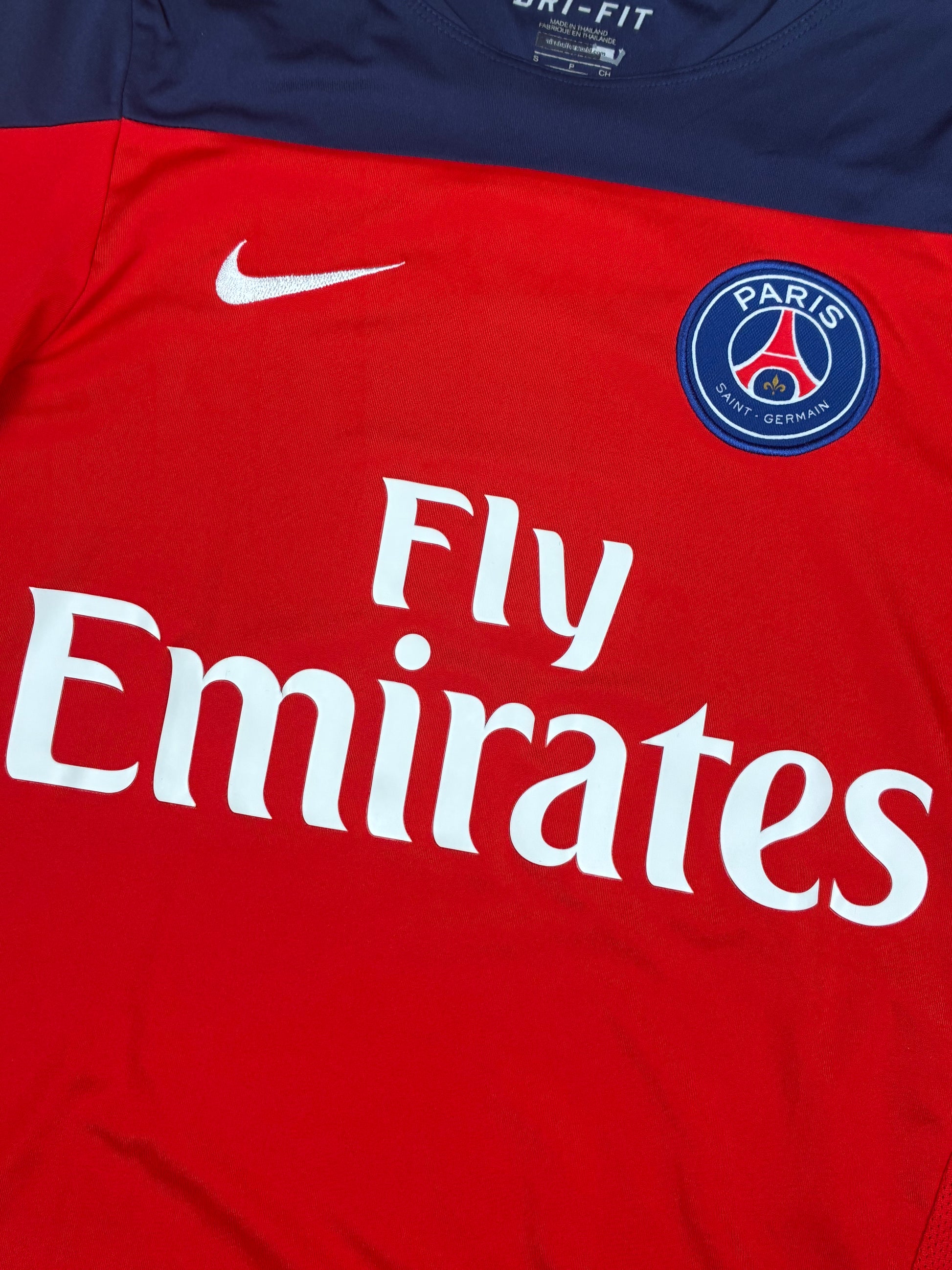 vintage Nike PSG Paris Saint Germain trainingjersey {S}