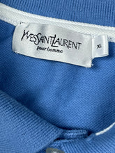 Carica l&#39;immagine nel visualizzatore di Gallery, vintage babyblau YSL Yves Saint Laurent polo {XL}
