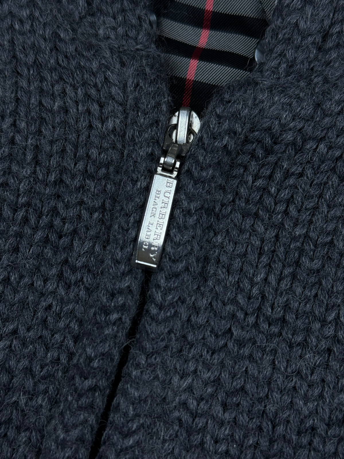 vintage Burberry Black Label sweatjacket {M}
