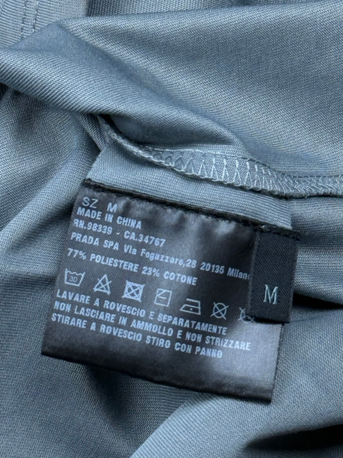 grey Prada Luna Rossa longsleeve