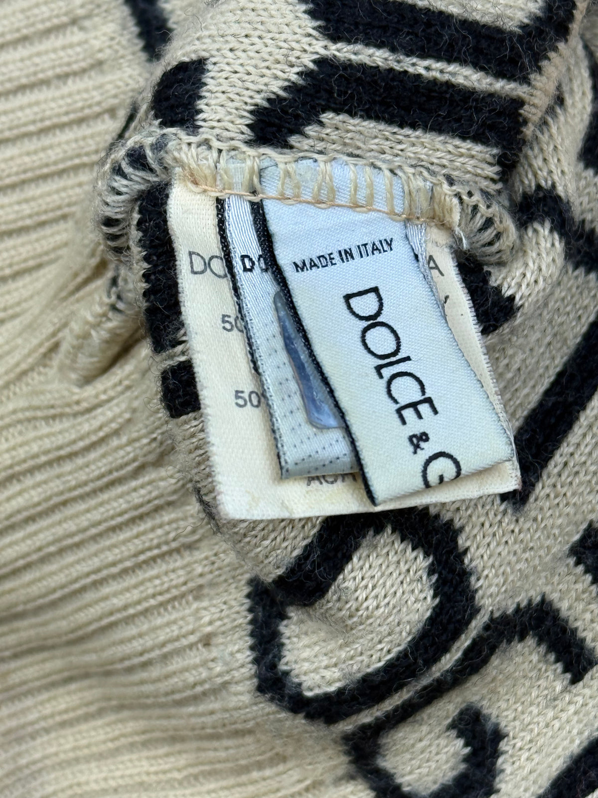 vintage Dolce & Gabbana beanie