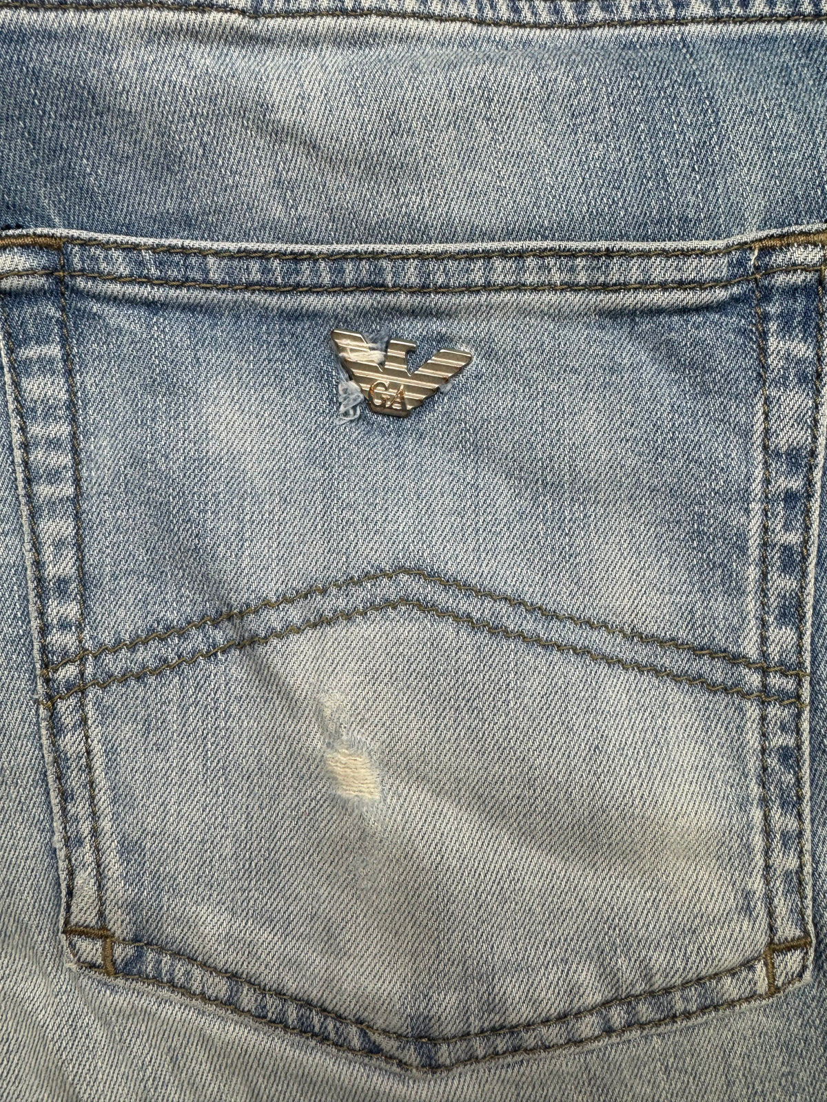 vintage Armani jeans {L}