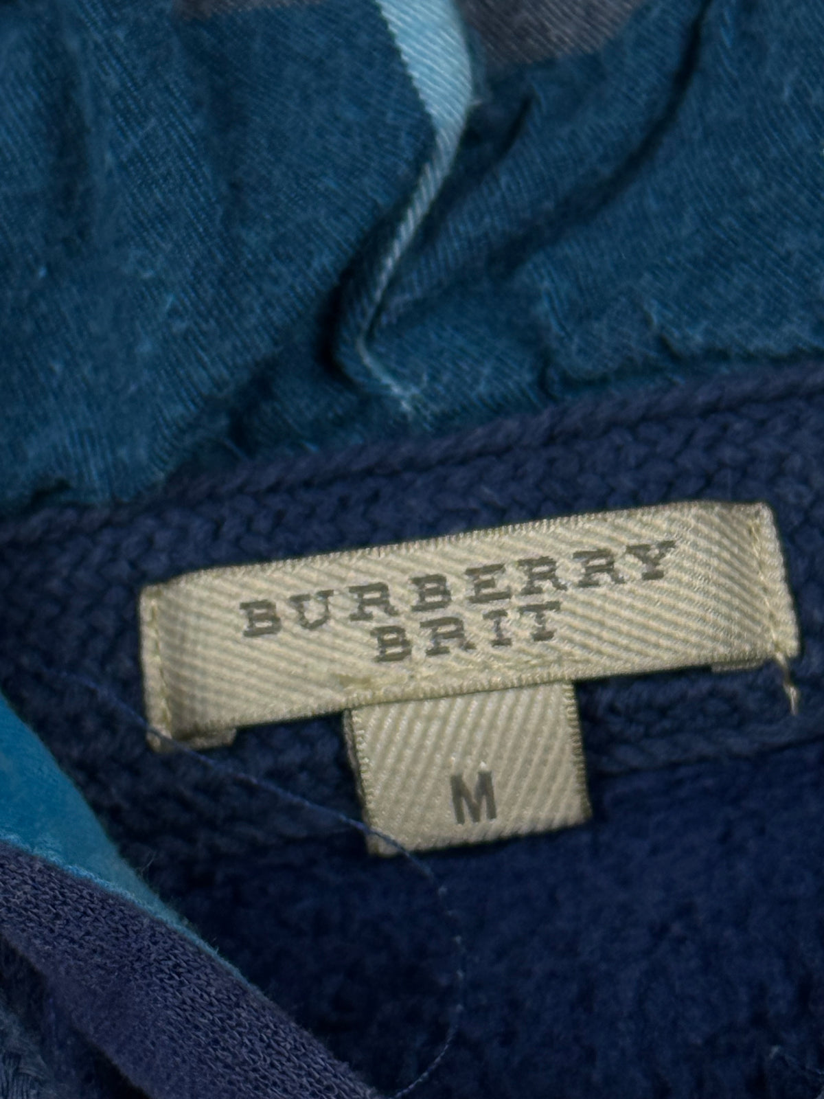 vintage Burberry sweatjacket