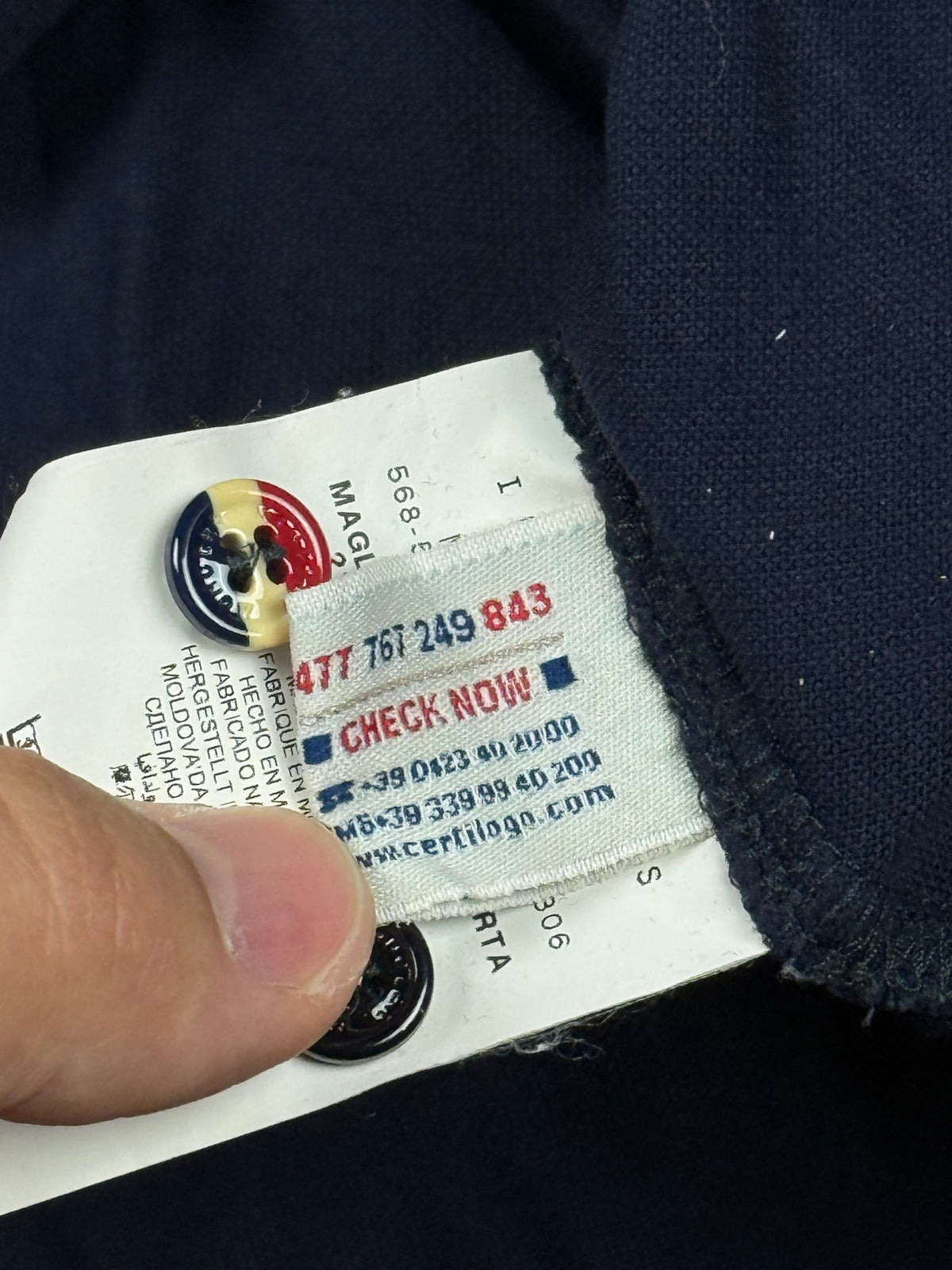 vintage Moncler polo {XL}