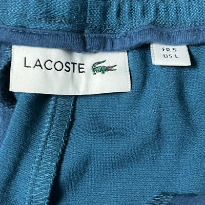 turquoise Lacoste joggingpants {L}