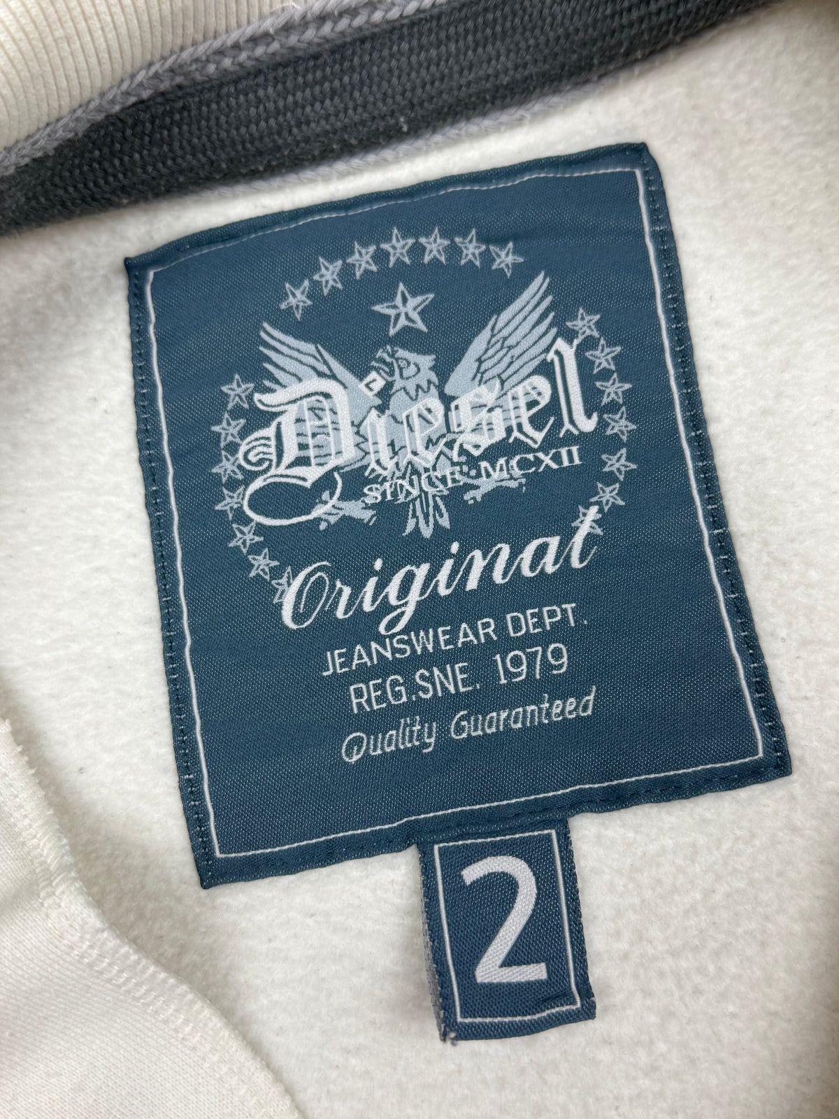 vintage Diesel Jeans sweatjacket {L}