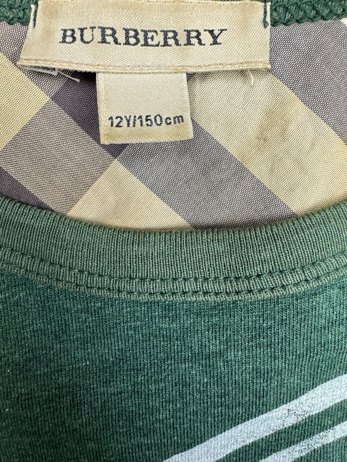 vintage Burberry t-shirt {XS}