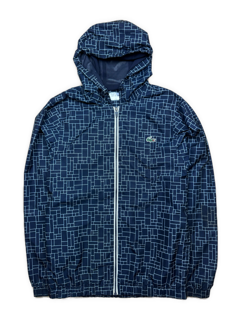 navyblue Lacoste windbreaker {L}