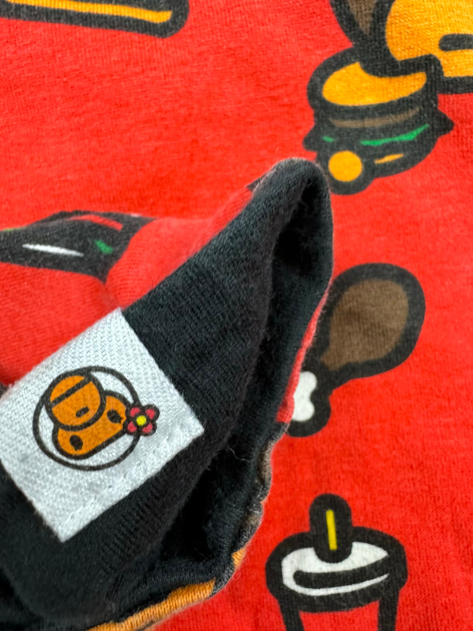 vintage BAPE Baby Milo reversible sweater {S}