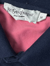 Load image into Gallery viewer, vintage Yves Saint Laurent spellout polo {M}
