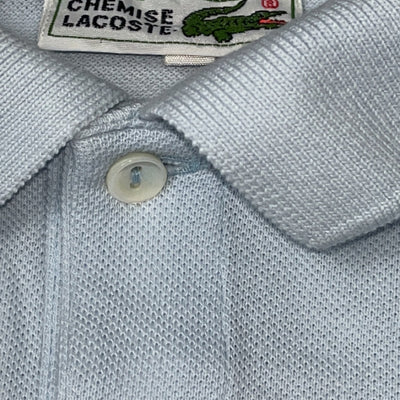 vintage babyblue Lacoste polo {S}