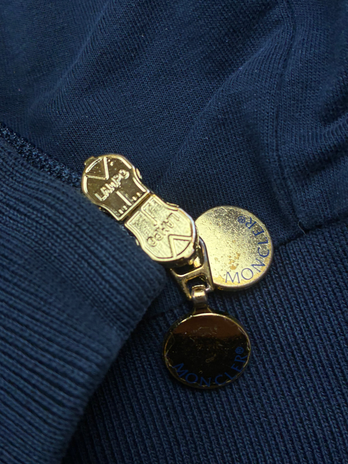 vintage Moncler sweatjacket {L}